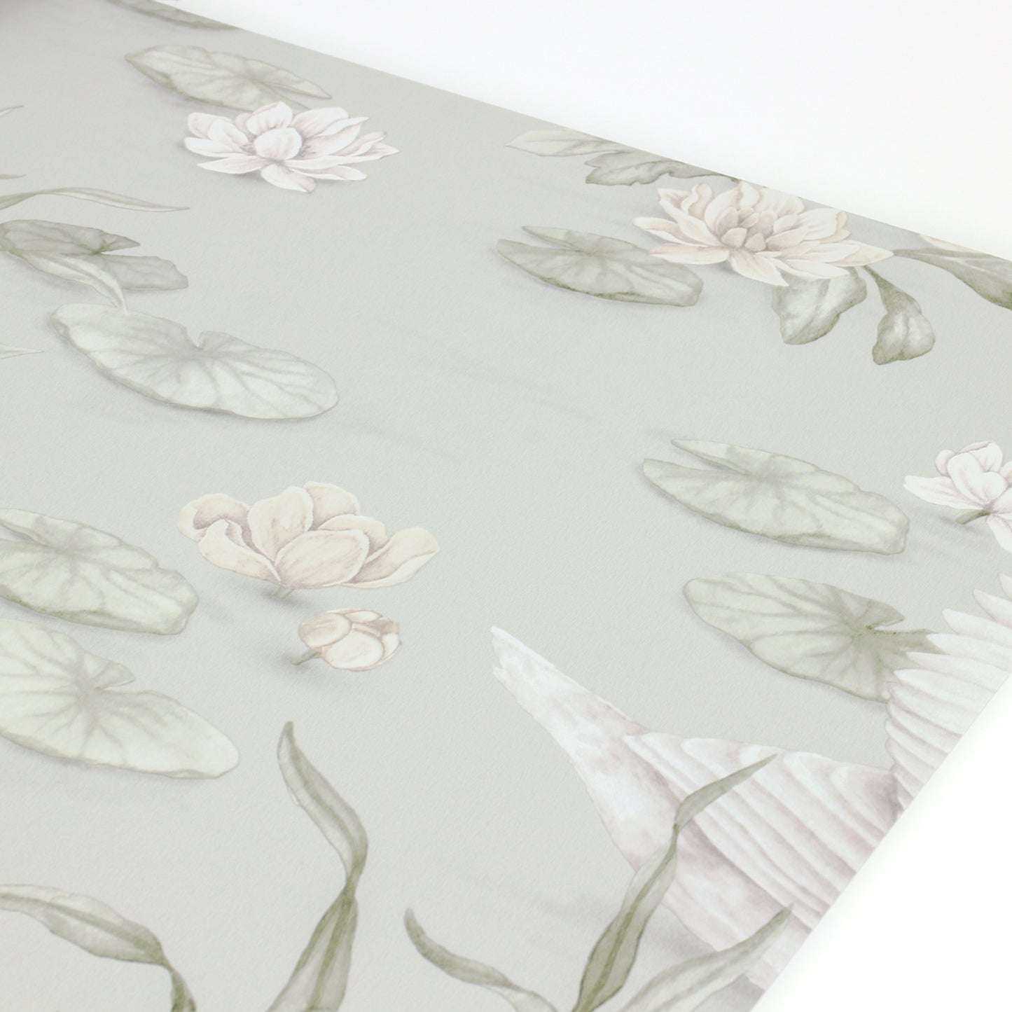 BORASTASPETER　『Lily Swan』　ボラスタペーター スウェーデン製 『Newbie wallpaper II（ニュービー 2）』【4color】（10m／１本単位）
