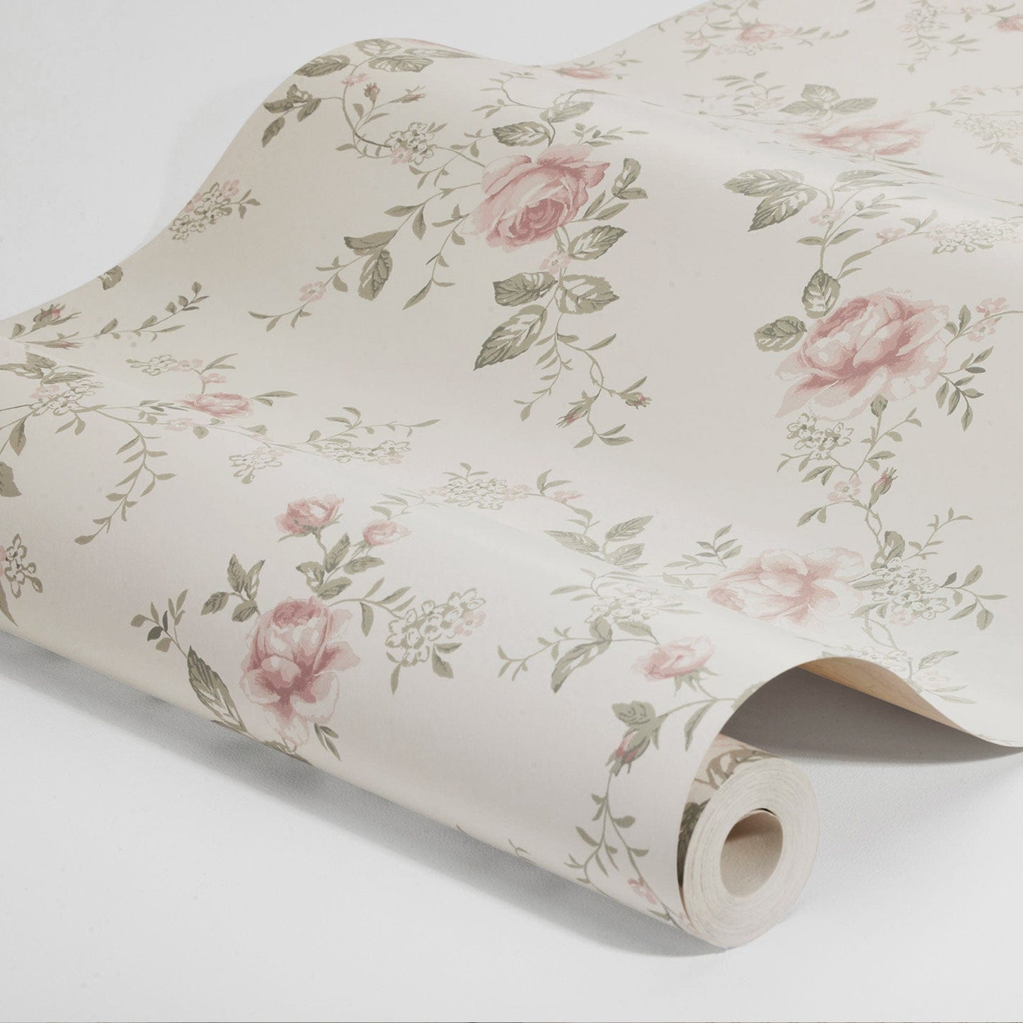 BORASTASPETER　『Rose Garden』　ボラスタペーター スウェーデン製 『Newbie wallpaper II（ニュービー 2）』【2color】（10m／１本単位）
