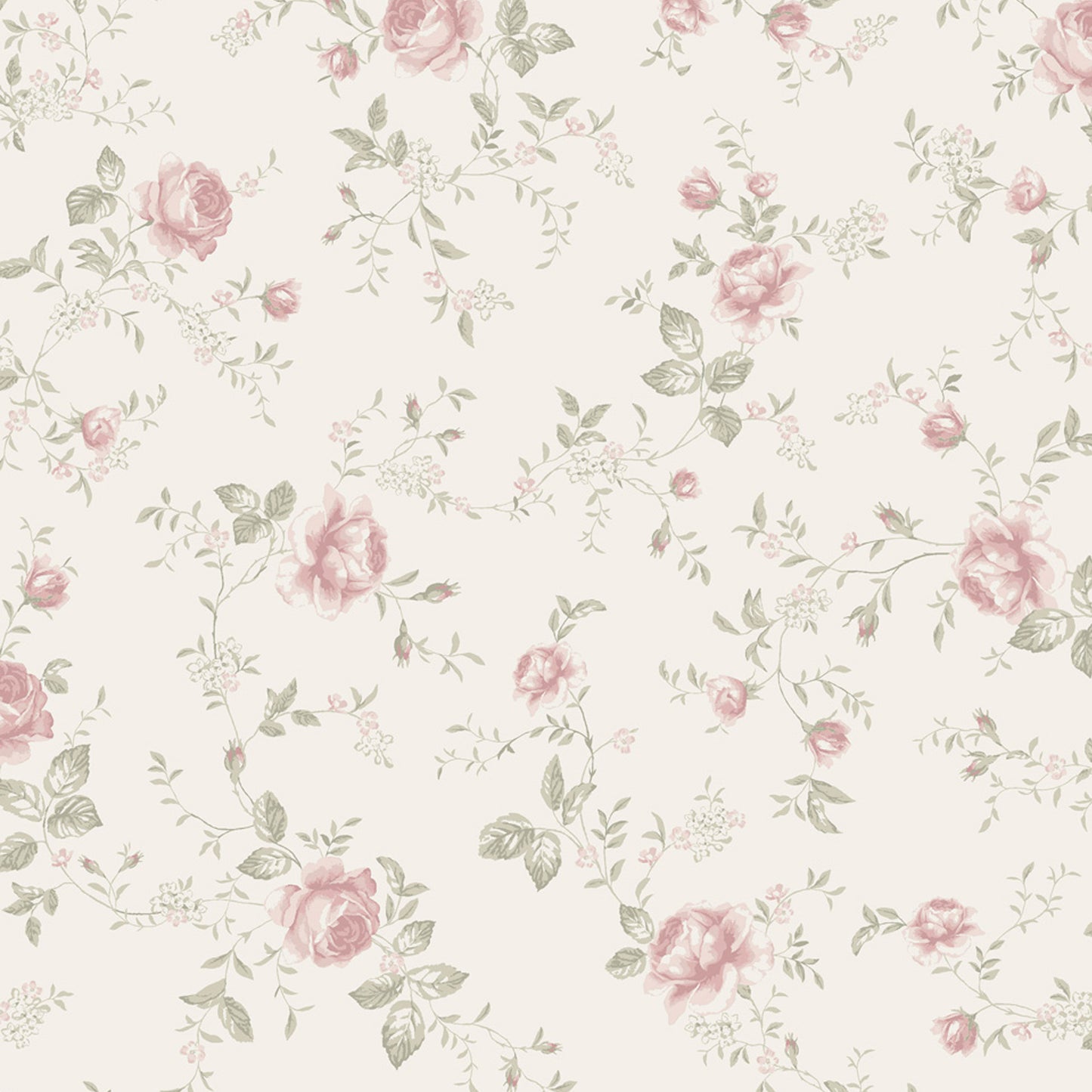 BORASTASPETER　『Rose Garden』　ボラスタペーター スウェーデン製 『Newbie wallpaper II（ニュービー 2）』【2color】（10m／１本単位）