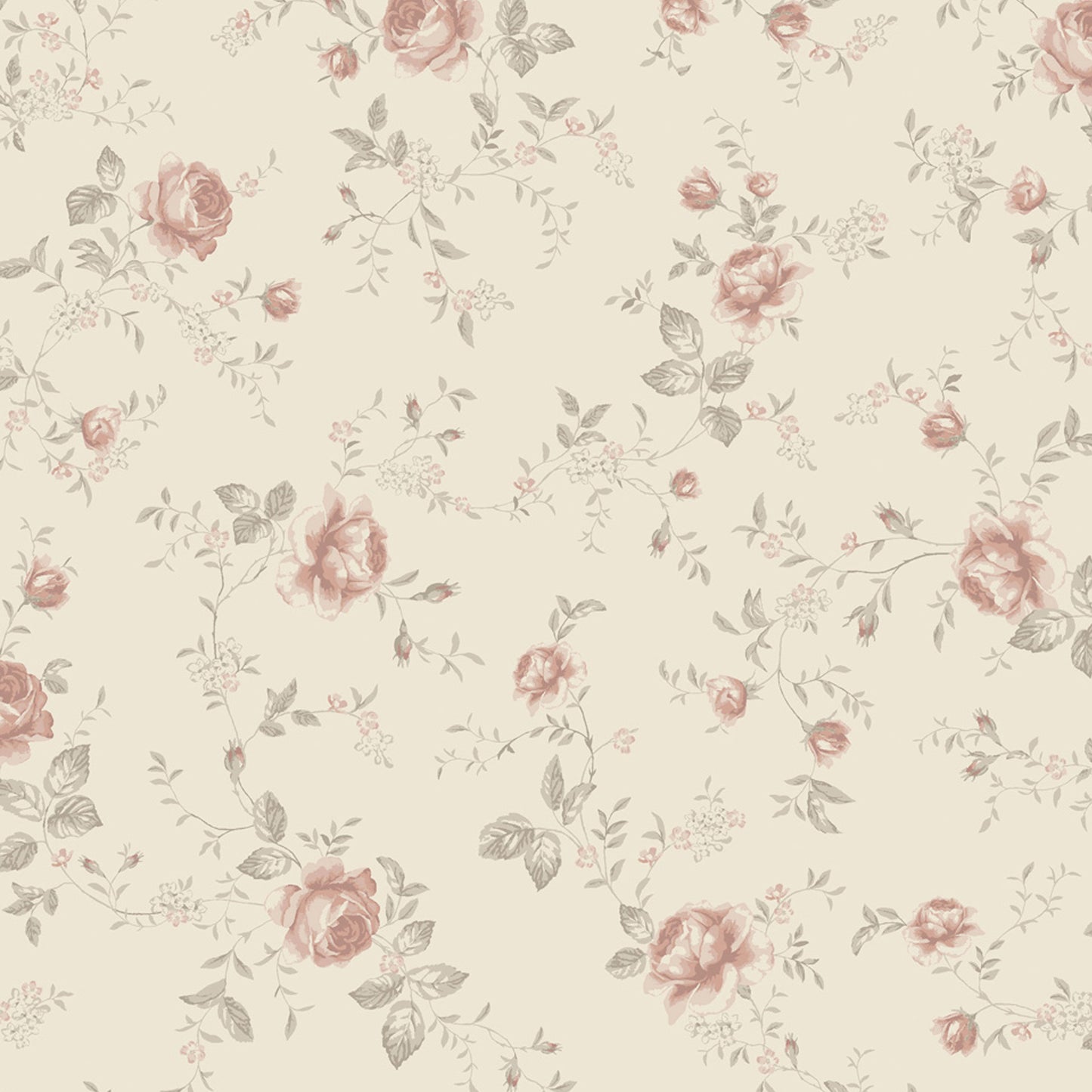 BORASTASPETER　『Rose Garden』　ボラスタペーター スウェーデン製 『Newbie wallpaper II（ニュービー 2）』【2color】（10m／１本単位）