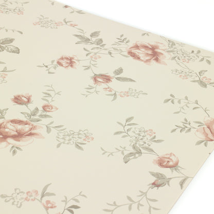 BORASTASPETER　『Rose Garden』　ボラスタペーター スウェーデン製 『Newbie wallpaper II（ニュービー 2）』【2color】（10m／１本単位）
