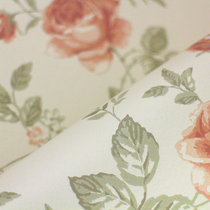 BORASTASPETER　『Rose Garden』　ボラスタペーター スウェーデン製 『Newbie wallpaper II（ニュービー 2）』【2color】（10m／１本単位）