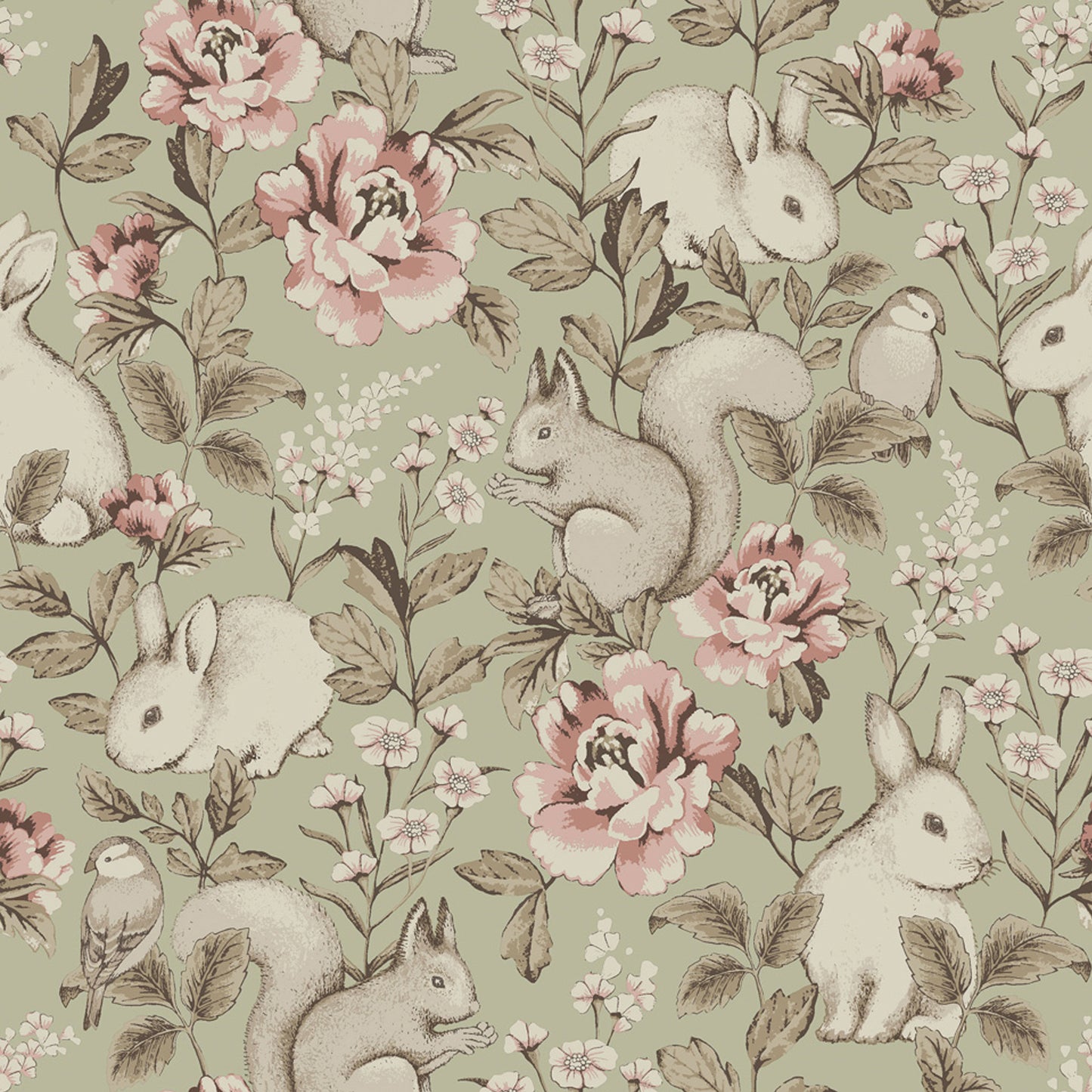 BORASTASPETER　ボラスタペーター スウェーデン製 『Newbie wallpaper II（ニュービー 2）』【4color】（10m／１本単位）