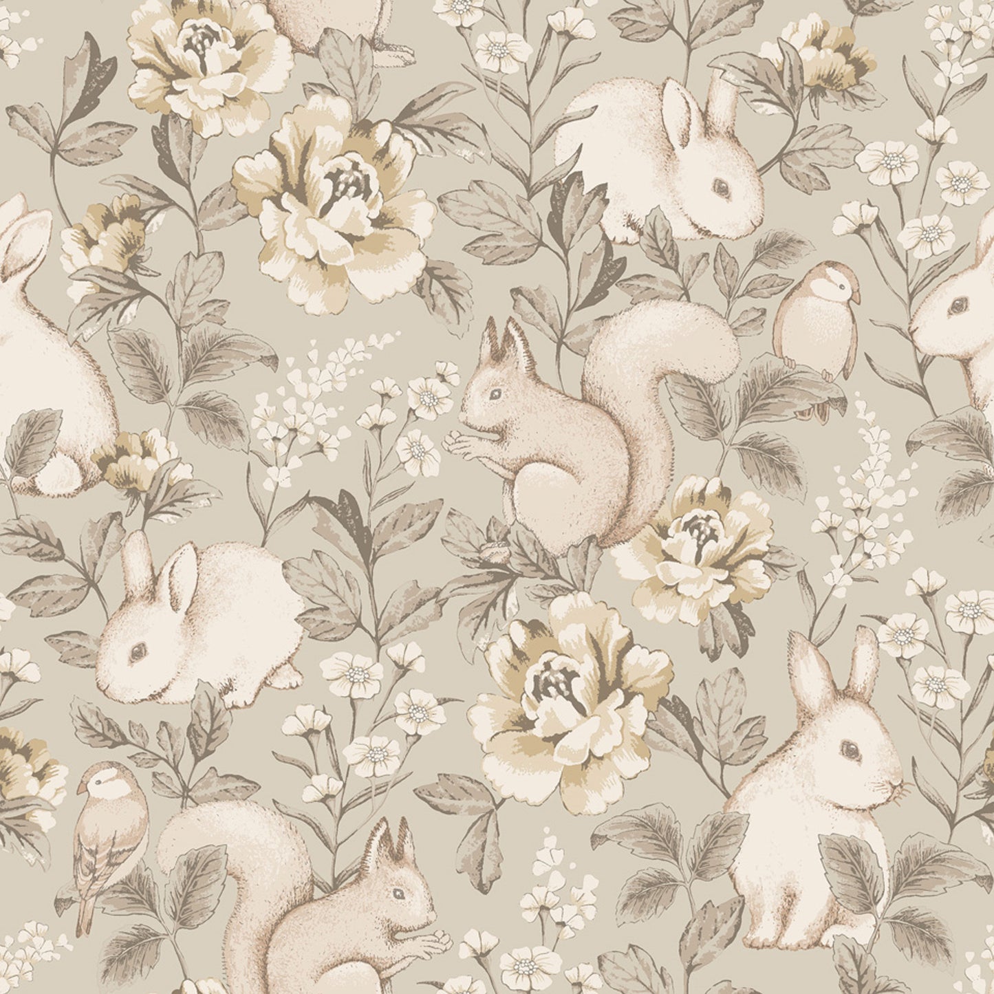 BORASTASPETER　ボラスタペーター スウェーデン製 『Newbie wallpaper II（ニュービー 2）』【4color】（10m／１本単位）
