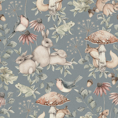 BORASTASPETER　『Minou』　ボラスタペーター スウェーデン製 『Newbie wallpaper II（ニュービー 2）』【2color】（10m／１本単位）